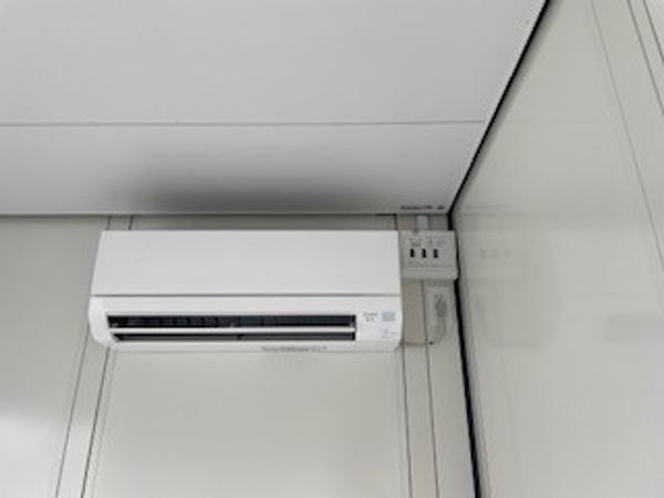 熊本県熊本店/展示場の新棟ユニットハウス・プレハブ・コンテナハウス47MSL(3.02坪)の各設備のエアコン