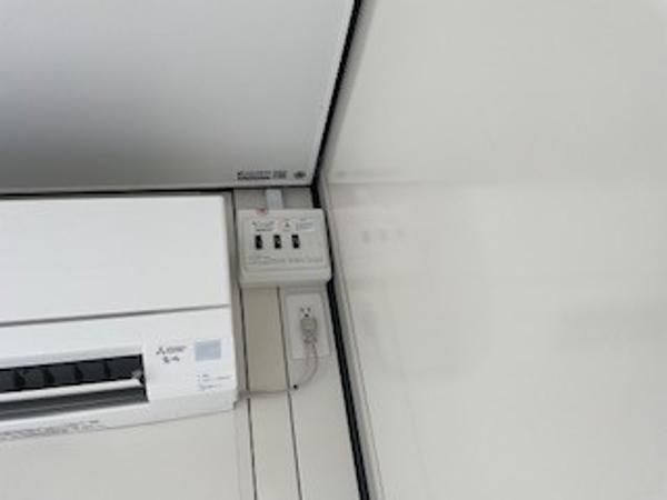 熊本県熊本店/展示場の新棟ユニットハウス・プレハブ・コンテナハウス47MSL(3.02坪)の各設備の分電盤