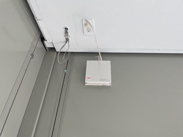 宮城県石巻店/展示場の中古ユニットハウス・プレハブ・コンテナハウスCT-32J(2.16坪)の各設備の換気扇