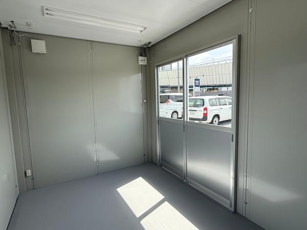 滋賀県栗東店/展示場の中古ユニットハウス・プレハブ・コンテナハウスCT-41J(2.83坪)の本体の内観