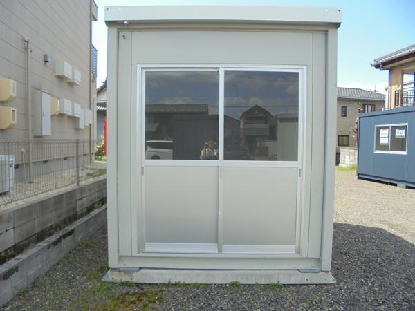 岐阜県大垣店/展示場の中古ユニットハウス・プレハブ・コンテナハウス波板付き CT-32J(2.16坪)の本体の外観
