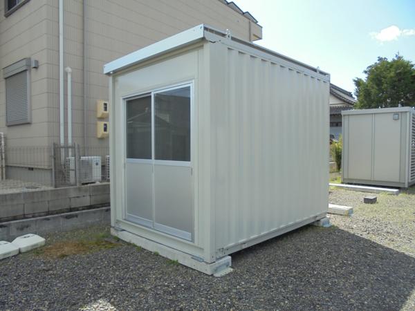 岐阜県大垣店/展示場の中古ユニットハウス・プレハブ・コンテナハウス波板付き