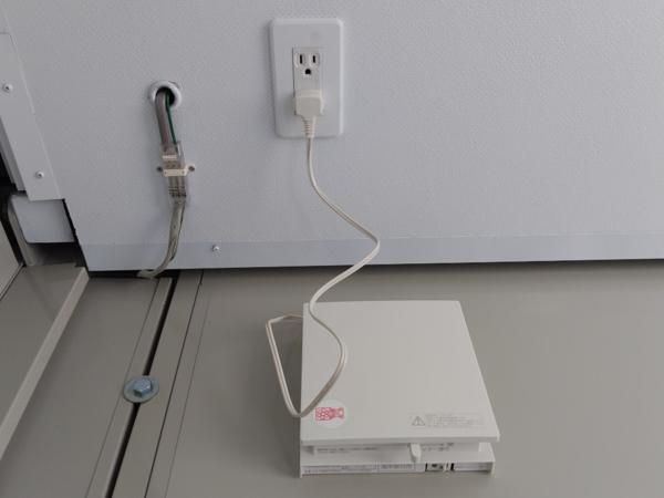 茨城県小美玉店/展示場の中古ユニットハウス・プレハブ・コンテナハウスCT-41J(2.83坪)の各設備の換気扇