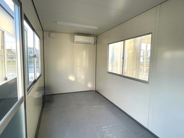 神奈川県厚木店/展示場の新棟ユニットハウス・プレハブ・コンテナハウス47MSL(3.02坪)の本体の内観