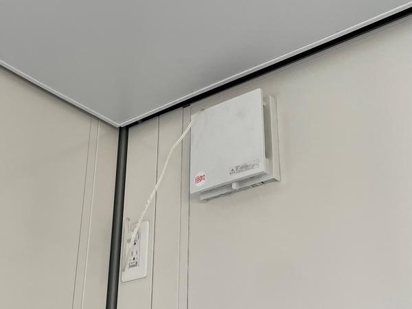 神奈川県厚木店/展示場の新棟ユニットハウス・プレハブ・コンテナハウス47MSL(3.02坪)の各設備の換気扇