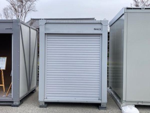 神奈川県厚木店/展示場の新棟ユニットハウス・プレハブ・コンテナハウスGORILLA(0.94坪)の本体の外観