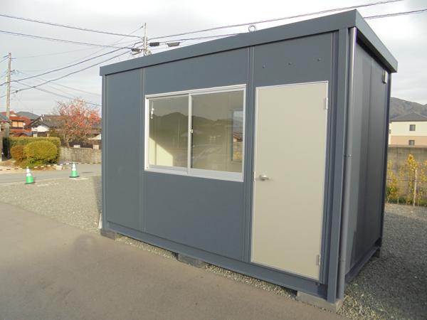 山口県山口出張所/総合展示場の新棟ユニットハウス・プレハブ・コンテナハウス38MSL(2.43坪)の本体の外観