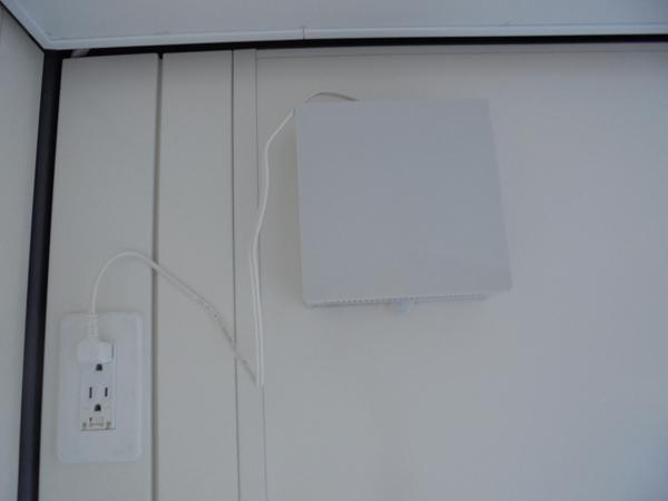 山口県山口出張所/総合展示場の新棟ユニットハウス・プレハブ・コンテナハウス38MSL(2.43坪)の各設備の換気扇