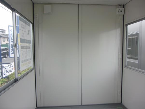 愛知県名古屋南店/展示場の新棟ユニットハウス・プレハブ・コンテナハウス29MSL(1.84坪)の本体の内観