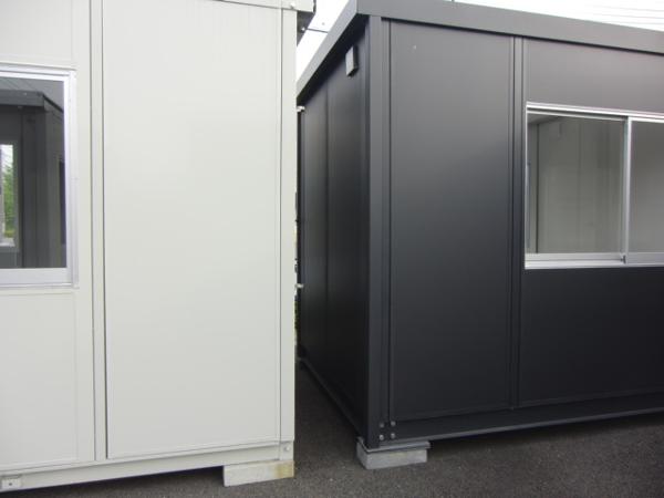 愛知県名古屋南店/展示場の新棟ユニットハウス・プレハブ・コンテナハウス29MSL(1.84坪)の本体の外観