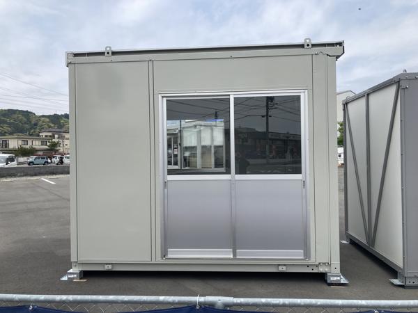 静岡県島田店/展示場の中古ユニットハウス・プレハブ・コンテナハウスCT-32J(2.16坪)の本体の外観