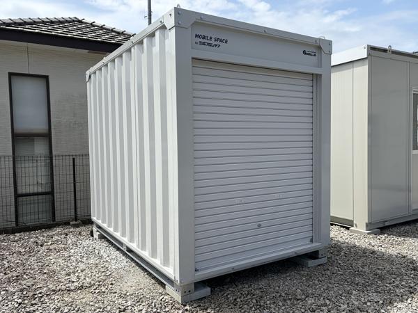 長崎県長崎店/展示場の新棟ユニットハウス・プレハブ・コンテナハウスGORILLA(1.52坪)の本体の外観