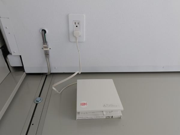 茨城県小美玉店/展示場の中古ユニットハウス・プレハブ・コンテナハウスCT-41J(2.83坪)の各設備の換気扇