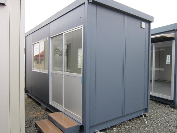 宮城県登米店/展示場の新棟ユニットハウス・プレハブ・コンテナハウス47MSL(3.02坪)の本体の外観