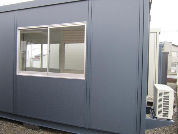 宮城県登米店/展示場の新棟ユニットハウス・プレハブ・コンテナハウス47MSL(3.02坪)の本体の外観