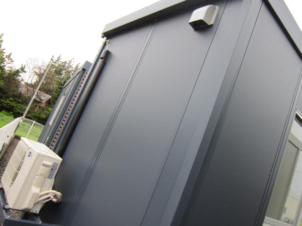 宮城県登米店/展示場の新棟ユニットハウス・プレハブ・コンテナハウス47MSL(3.02坪)の本体の外観