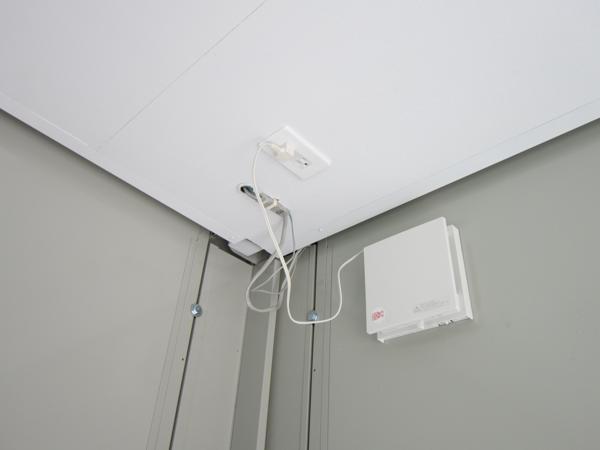 宮城県登米店/展示場の中古ユニットハウス・プレハブ・コンテナハウスCT-41J(2.83坪)の各設備の換気扇