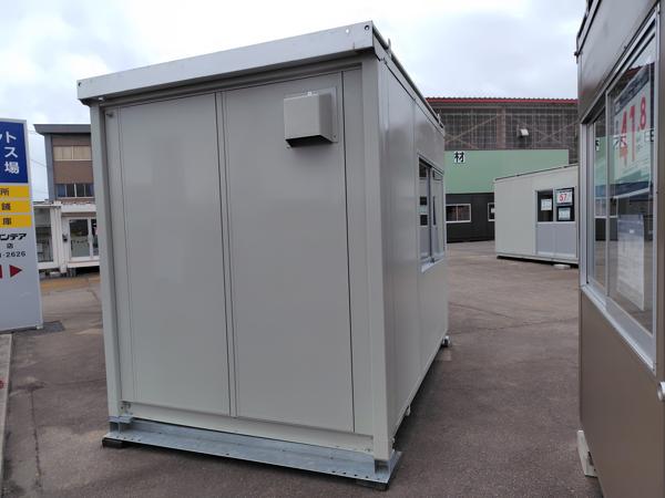 新潟県三条店/展示場の中古ユニットハウス・プレハブ・コンテナハウスCT-32J(2.16坪)の本体の外観