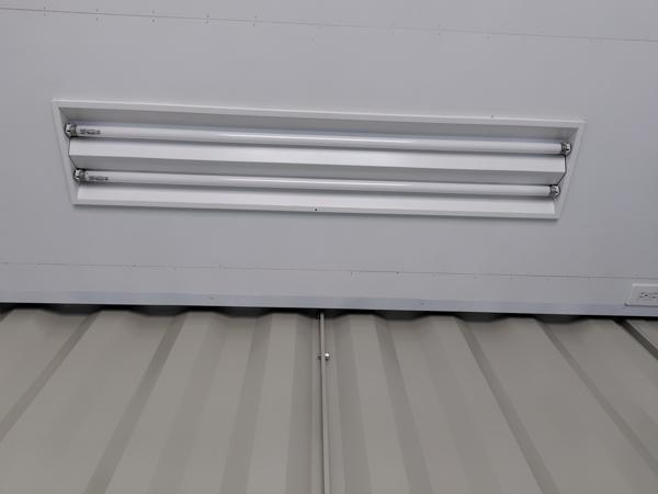新潟県三条店/展示場の中古ユニットハウス・プレハブ・コンテナハウスCT-32JG(2.16坪)の各設備の照明器具