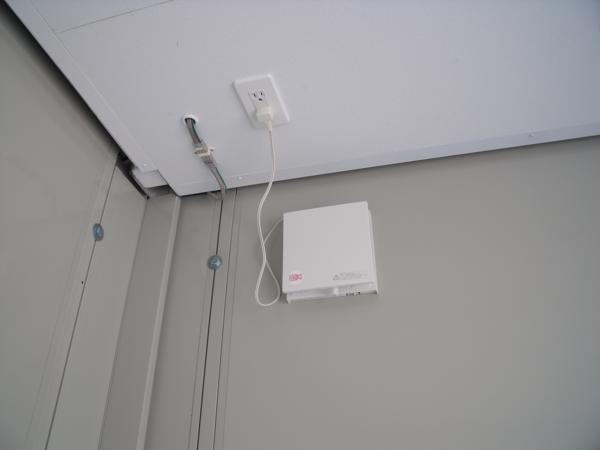 埼玉県花園インター店/展示場の中古ユニットハウス・プレハブ・コンテナハウスCT-32J(2.16坪)の各設備の換気扇