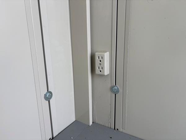 北海道帯広店/展示場の中古ユニットハウス・プレハブ・コンテナハウスCT-41J(2.83坪)の各設備のコンセント