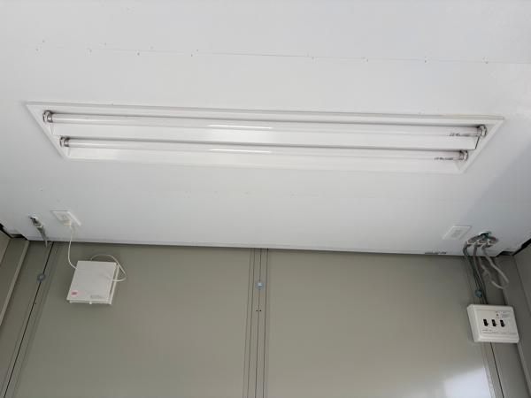 北海道帯広店/展示場の中古ユニットハウス・プレハブ・コンテナハウスCT-41J(2.83坪)の各設備の照明器具