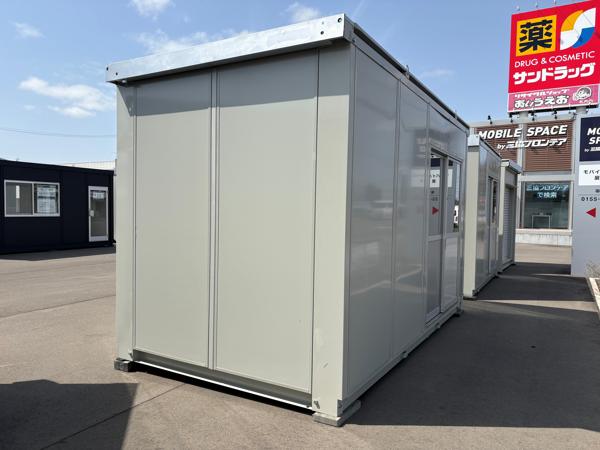 北海道帯広店/展示場の中古ユニットハウス・プレハブ・コンテナハウスCT-41J(2.83坪)の本体の外観