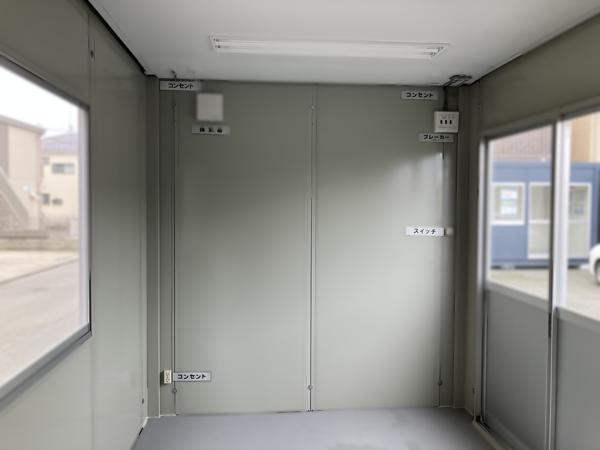 東京都東大和店/展示場の中古ユニットハウス・プレハブ・コンテナハウスCT-41J(2.83坪)の本体の内観
