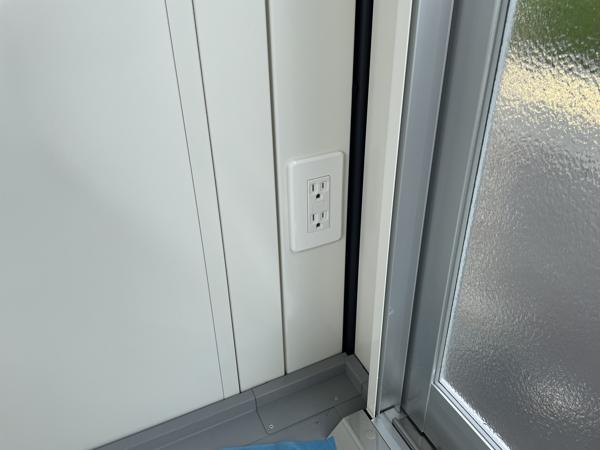 熊本県熊本店/展示場の新棟ユニットハウス・プレハブ・コンテナハウス38MSL(2.43坪)の各設備のコンセント
