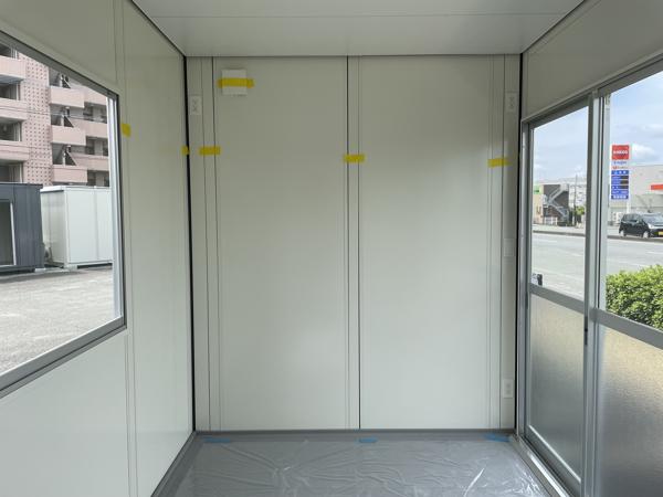 熊本県熊本店/展示場の新棟ユニットハウス・プレハブ・コンテナハウス38MSL(2.43坪)の本体の内観
