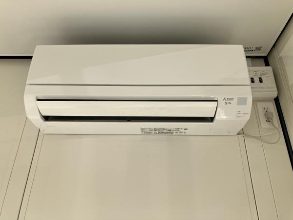 静岡県三島店/展示場の新棟ユニットハウス・プレハブ・コンテナハウス38MSL(2.43坪)の各設備のエアコン