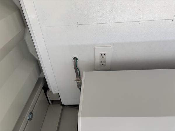 佐賀県佐賀出張所/展示場の中古ユニットハウス・プレハブ・コンテナハウスCT-32JG(2.16坪)の各設備のコンセント