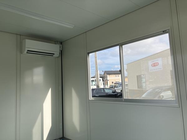 福岡県行橋店/展示場の新棟ユニットハウス・プレハブ・コンテナハウス47MSL(3.02坪)の本体の内観