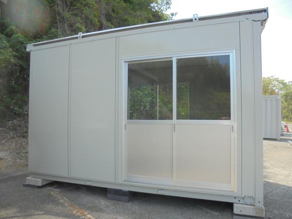 岡山県岡山営業所/展示場の中古ユニットハウス・プレハブ・コンテナハウスCT-41J(2.83坪)の本体の外観