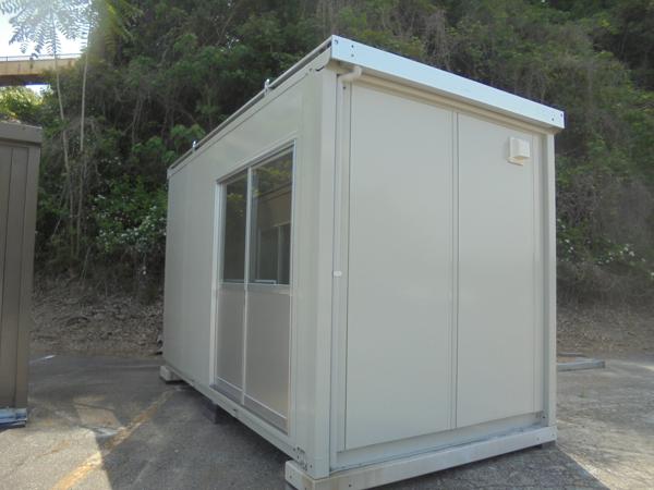 岡山県岡山営業所/展示場の中古ユニットハウス・プレハブ・コンテナハウスCT-41J(2.83坪)の本体の外観