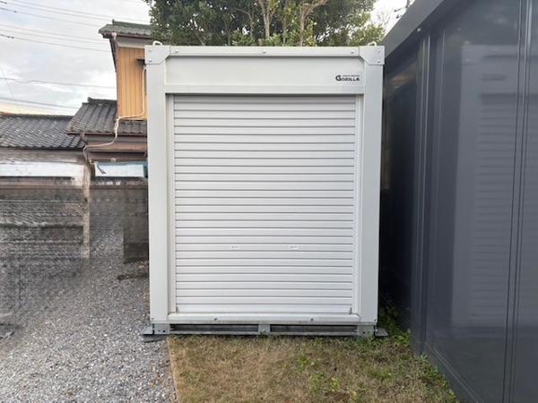 茨城県土浦出張所/展示場の新棟ユニットハウス・プレハブ・コンテナハウスGORILLA(0.94坪)の本体の外観