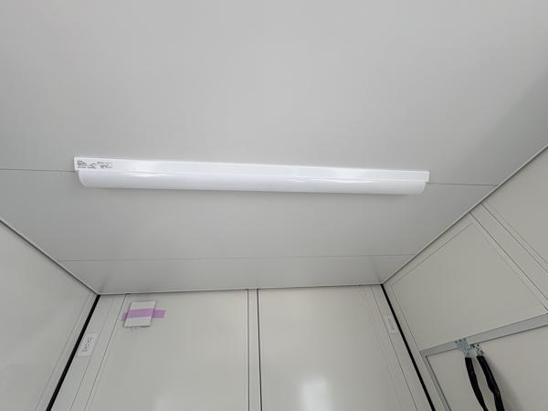 愛知県岡崎中央店/展示場の新棟ユニットハウス・プレハブ・コンテナハウス47MSL(3.02坪)の各設備の照明器具