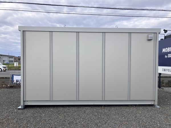 栃木県矢板店/展示場の新棟ユニットハウス・プレハブ・コンテナハウス47MSL(3.02坪)の本体の外観
