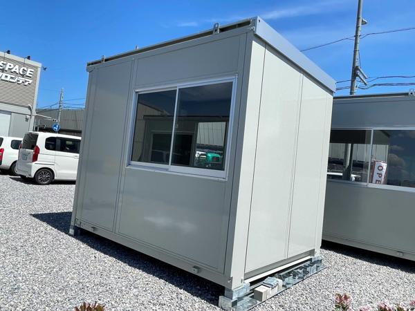滋賀県栗東店/展示場の中古ユニットハウス・プレハブ・コンテナハウスCT-32J(2.16坪)の本体の外観
