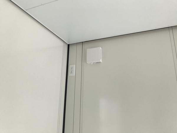 熊本県熊本出張所/熊本菊陽総合展示場の新棟ユニットハウス・プレハブ・コンテナハウス38MSL(2.43坪)の各設備の給気口