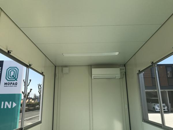熊本県熊本出張所/熊本菊陽総合展示場の新棟ユニットハウス・プレハブ・コンテナハウス47MSL(3.02坪)の本体の内観
