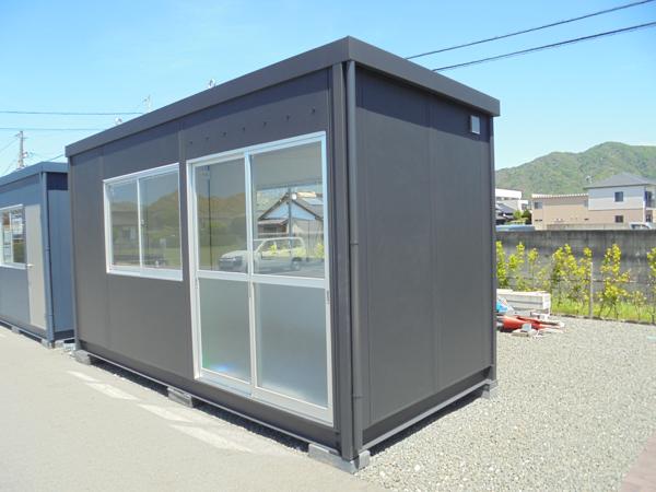 山口県山口出張所/総合展示場の新棟ユニットハウス・プレハブ・コンテナハウス47MSL(3.02坪)の本体の外観