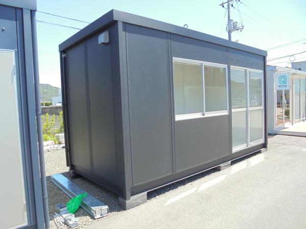 山口県山口出張所/総合展示場の新棟ユニットハウス・プレハブ・コンテナハウス47MSL(3.02坪)の本体の外観