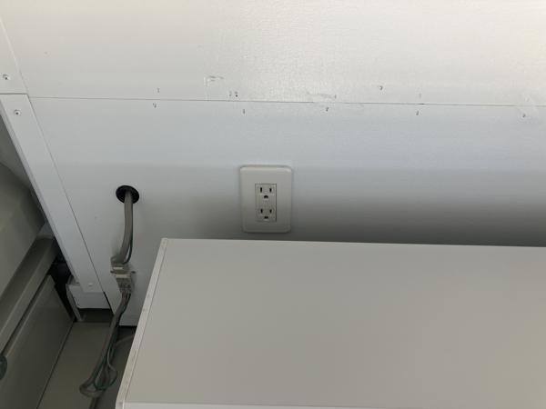 大阪府枚方店/展示場の中古ユニットハウス・プレハブ・コンテナハウスCT-32JG(2.16坪)の各設備のコンセント