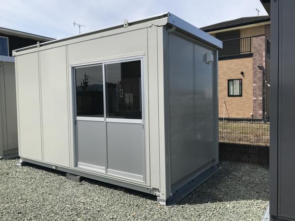 熊本県熊本出張所/熊本菊陽総合展示場の中古ユニットハウス・プレハブ・コンテナハウスCT-41J(2.83坪)の本体の外観