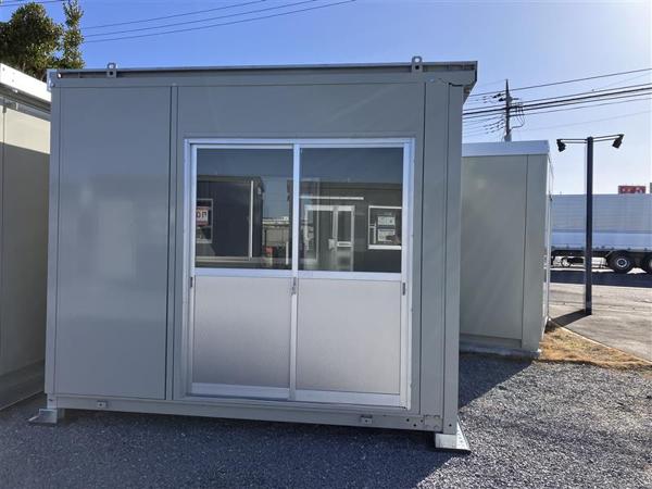 茨城県土浦出張所/展示場の中古ユニットハウス・プレハブ・コンテナハウスCT-32J(2.16坪)の本体の外観