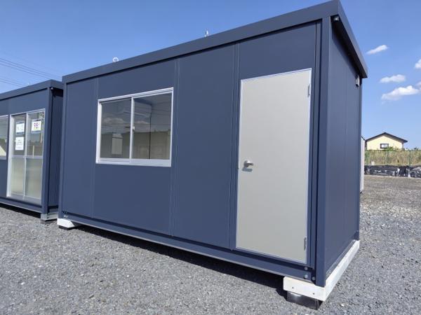 茨城県小美玉店/展示場の新棟ユニットハウス・プレハブ・コンテナハウス47MSL(3.02坪)の本体の外観