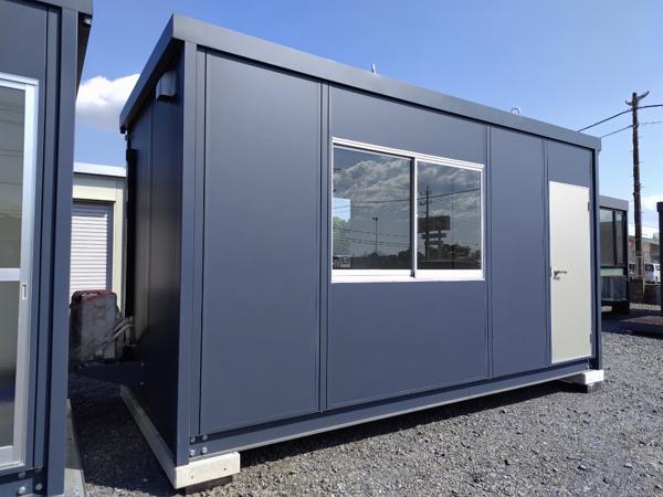 茨城県小美玉店/展示場の新棟ユニットハウス・プレハブ・コンテナハウス47MSL(3.02坪)の本体の外観