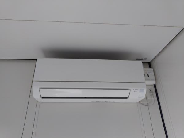 茨城県小美玉店/展示場の新棟ユニットハウス・プレハブ・コンテナハウス47MSL(3.02坪)の各設備のエアコン