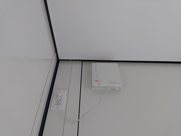 茨城県小美玉店/展示場の新棟ユニットハウス・プレハブ・コンテナハウス47MSL(3.02坪)の各設備の換気扇